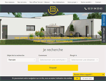 Tablet Screenshot of maison-iveco.com